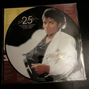 Michael Jackson Thriller 25th Anniversary Vinyl Record